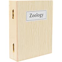 Los mejores  - TS-Optics 25 Unidades Zoología muestras portaobjetos Deck Vasos para microscopios con Insectos Animales Pequeños en Caja…